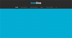 Desktop Screenshot of ironone.com